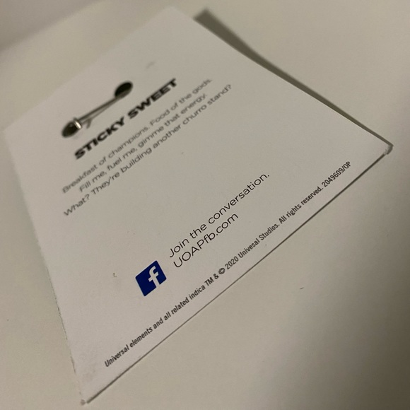 UOAP December 2020 Churro Pin NEW - Picture 10 of 10